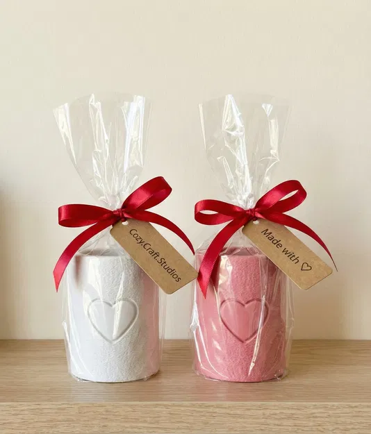 Ống Đựng Bút Hình Trái Tim / Organizer Đựng Đồ Trang Điểm - Image 5