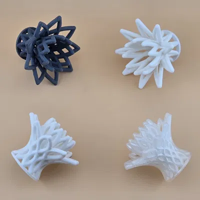 Bộ Nắp Cover Tea Light Hoa Hình Học – Tạo Không Gian Lãng Mạn & Trang Trí