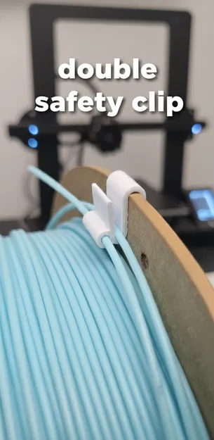 Clip kẹp Filament đôi (double safety clip) - Image 1