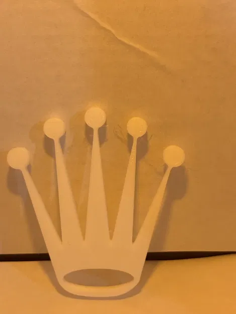 Logo vương miện Rolex (Rolex logo) – mẫu 3D sạch, dễ in - Image 1