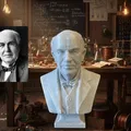 Thomas Alva Edison – Tượng bán thân - Thumbnail 1