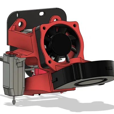 Ender 3 v2 Neo Fan Duct CHC-Me v1