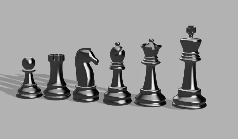 Bộ Quân Cờ Vua (Chess Pieces) - Image 1