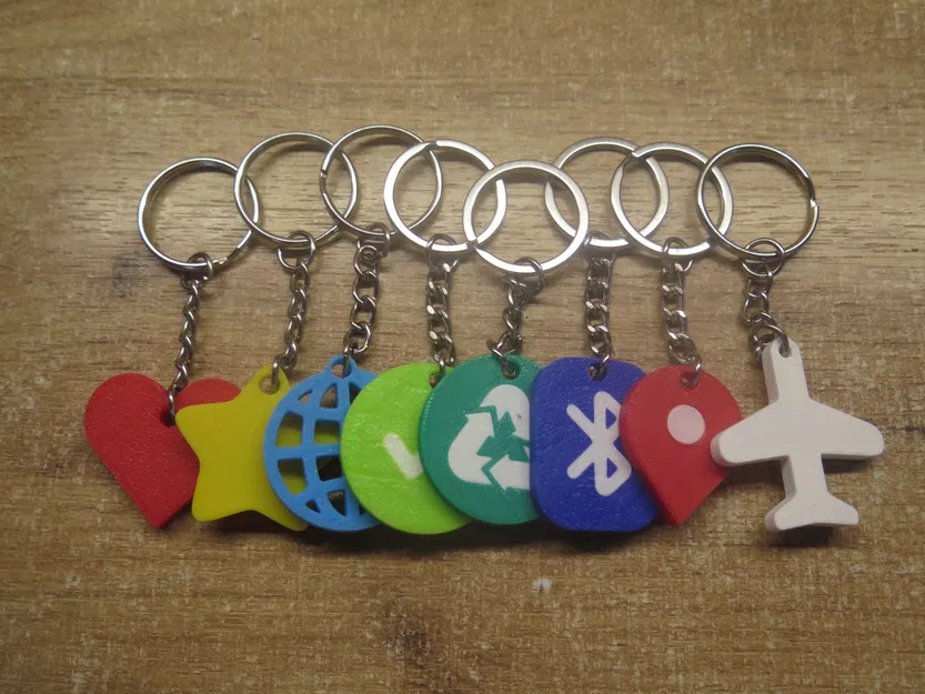 Các biểu tượng phổ biến dạng móc khóa - Image 1