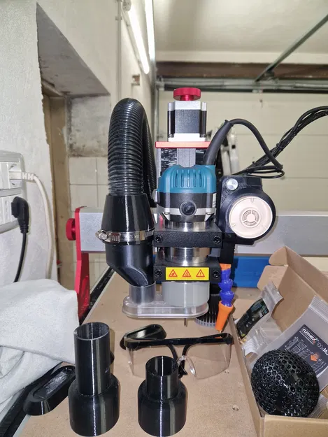 Adapter ống 38mm cho TwoTrees Vacuum Monster 2 - Image 4