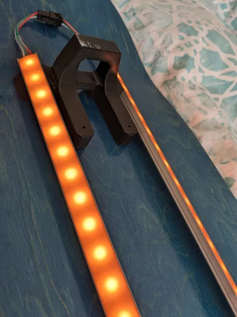 Giá treo tường cho skateboard V2 tương thích WLED Aluminum Profile - Image 4