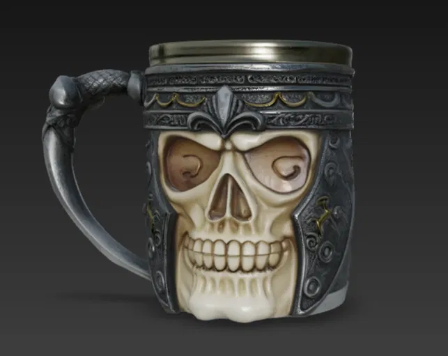 Ly mug hình đầu lâu (Skull Mug) - Image 1