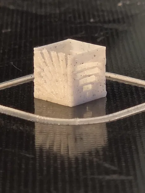 Mini Calibration Cube - Bridging và Overhangs - Kích thước 10mm - Image 2