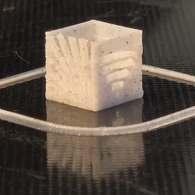 Mini Calibration Cube - Bridging và Overhangs - Kích thước 10mm
