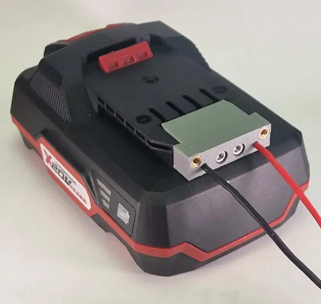 Adapter đầu cắm nguồn vặn vít cho pin Li-Ion Parkside 20V - Image 7