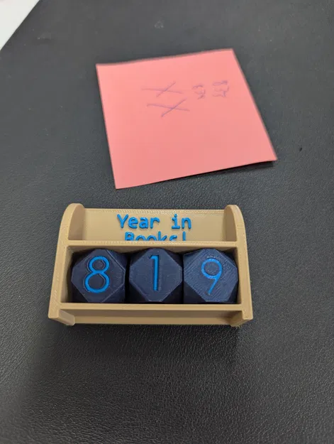 Bộ Đếm Sách Nhỏ Hơn (Smaller Book Counter) - Image 1