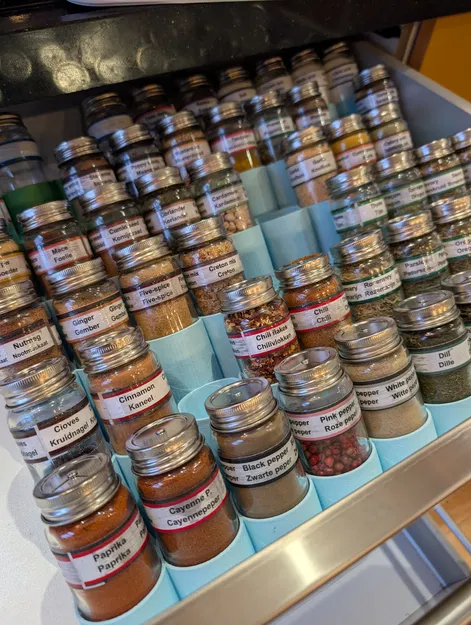 Kệ (Rack) cho chai nhỏ Ikea CITRONHAJ và GULDFISK - Image 1