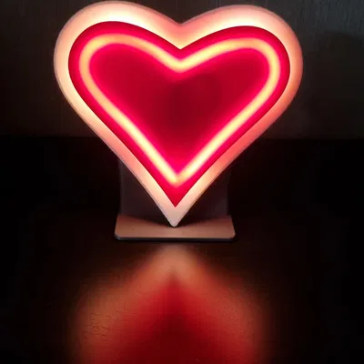 Đèn Trái Tim Inner Glow (Có Chỉnh Độ Sáng)