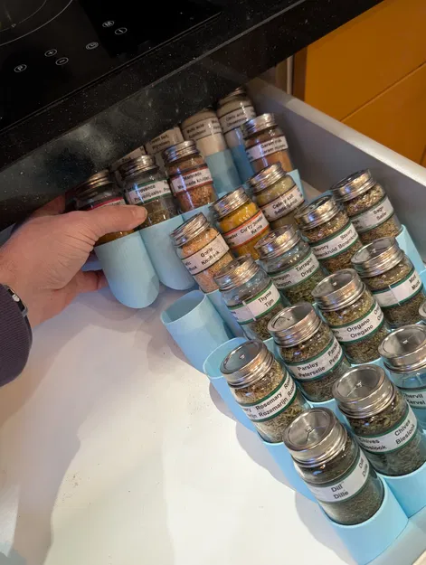 Kệ (Rack) cho chai nhỏ Ikea CITRONHAJ và GULDFISK - Image 2