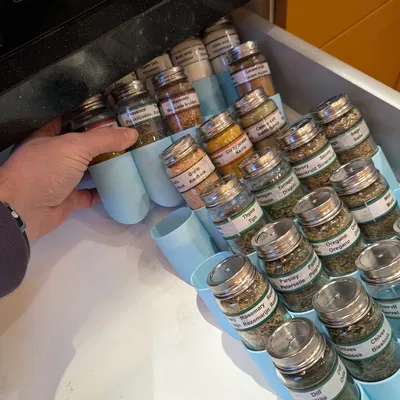 Kệ (Rack) cho chai nhỏ Ikea CITRONHAJ và GULDFISK