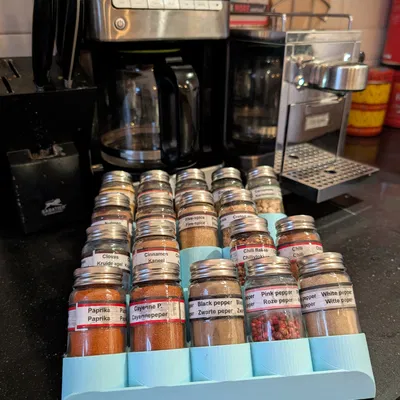 Kệ (Rack) cho chai nhỏ Ikea CITRONHAJ và GULDFISK