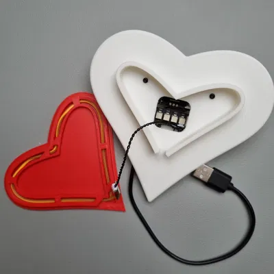 Đèn Trái Tim Inner Glow (Có Chỉnh Độ Sáng)