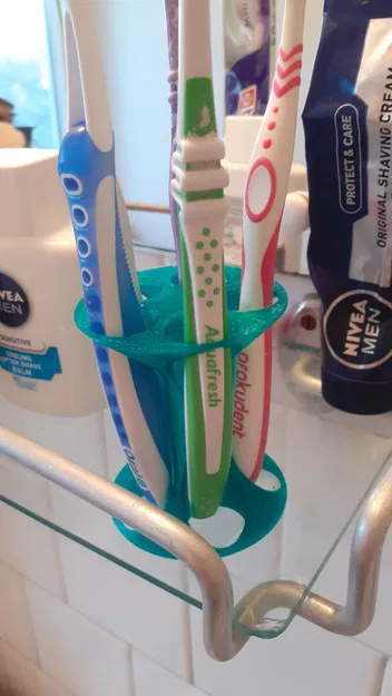 Giá để bàn chải đánh răng (cho 3 hoặc 5 cây) - Image 3