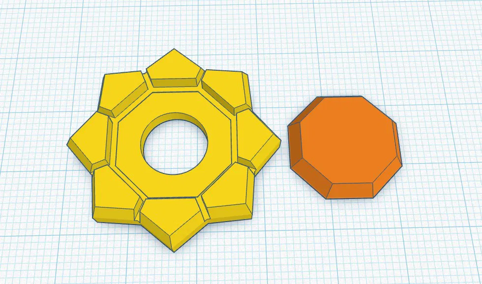 Kanto Gym Badges - Seperated (Tách file in riêng từng huy hiệu) - Image 4