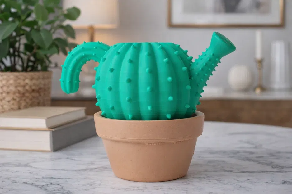 Bình Tưới Cây Hình Xương Rồng (Cactus Watering Can) - Image 1