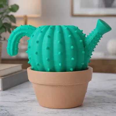 Bình Tưới Cây Hình Xương Rồng (Cactus Watering Can)