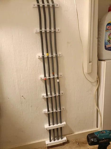 Giá kẹp dây điện gắn tường (electric power kabel holder wall) - Image 4