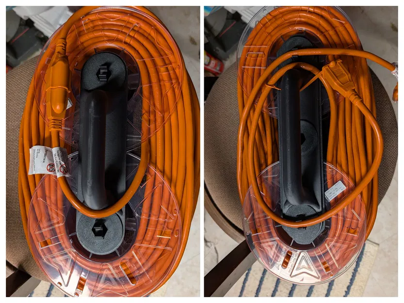 Bộ quấn dây 2 cuộn (Dual Spool Cord Wrap) - Bản rộng hơn - Image 2