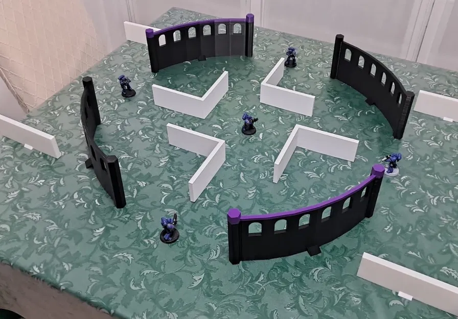 Tường Đấu Trường WH40K (WH40K Colosseum Walls) - Image 1