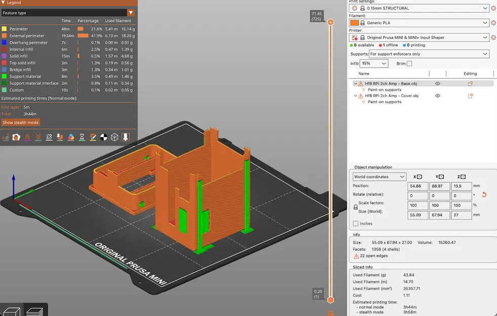 HifiBerry Amp 2 / RaspberryPi 3A: ampli nhỏ dựng đứng - Image 5