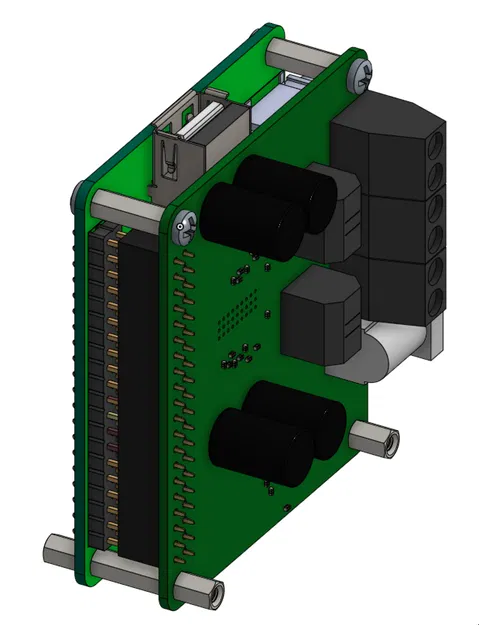 HifiBerry Amp 2 / RaspberryPi 3A: ampli nhỏ dựng đứng - Image 6