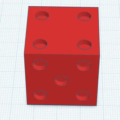 Xúc xắc (Dice) 3cm x 3cm