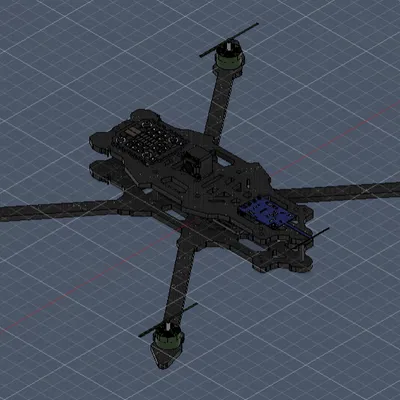 Drone Dummy (Quadcopter) kèm đầy đủ linh kiện