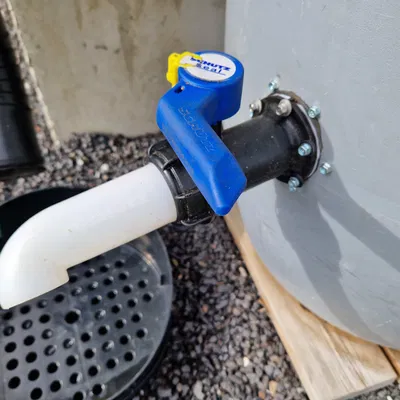 Adapter gắn thùng (barrel) cho vòi IBC container