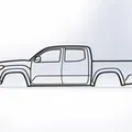 Tranh treo tường Toyota Tacoma 3rd Gen - Thumbnail 1