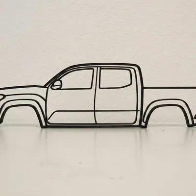 Tranh treo tường Toyota Tacoma 3rd Gen