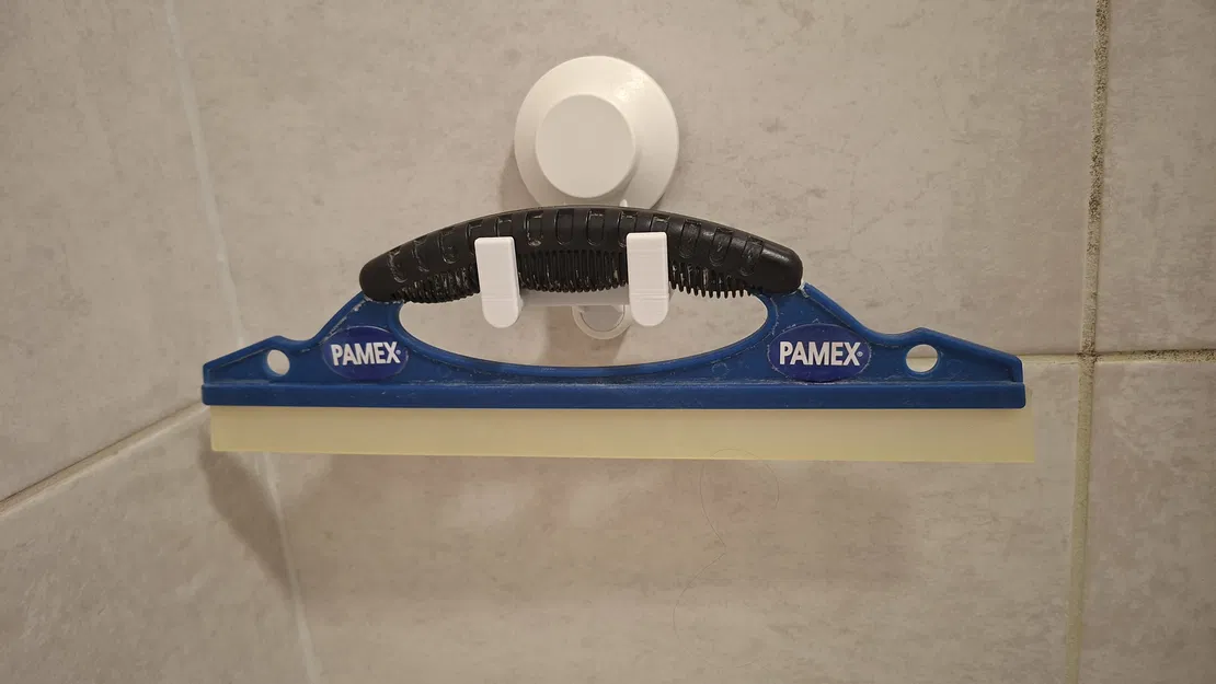 Móc đôi TISKEN / giá treo squeegee - Image 1