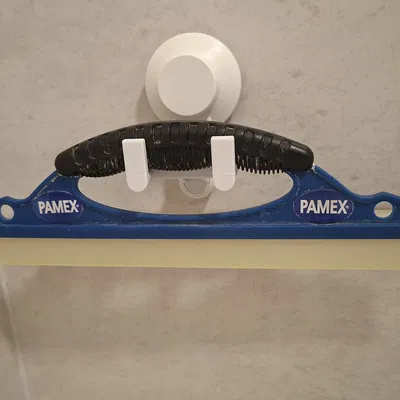 Móc đôi TISKEN / giá treo squeegee