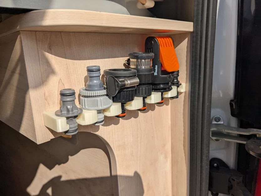 Giá đỡ/Adapter Gardena cho Camper RV – Holder/Organiser cho Wohnmobil/Wohnwagen - Image 3