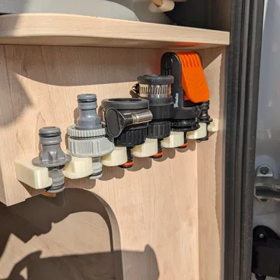 Giá đỡ/Adapter Gardena cho Camper RV – Holder/Organiser cho Wohnmobil/Wohnwagen