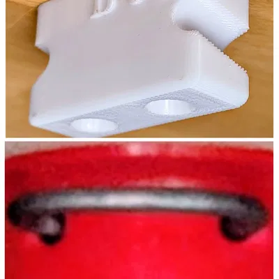 Holder nắp gas cho camper RV 5/11kg (Gas Kappen Halter/Deckel Halterung)