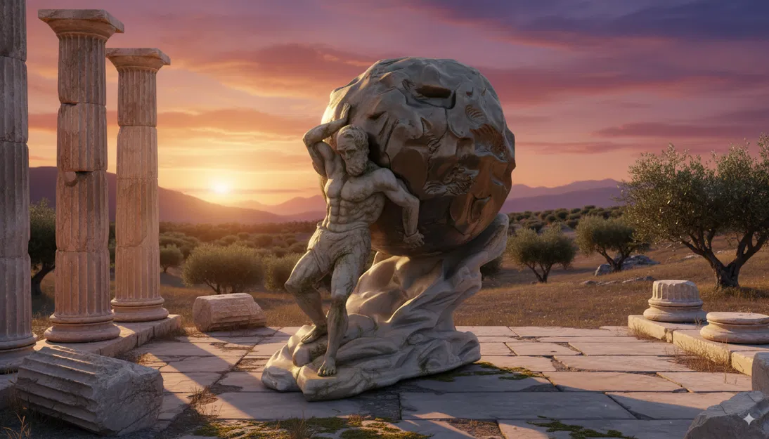 Tượng Sisyphus (Thần thoại Hy Lạp) - Mẫu 3D In 3D - Image 1