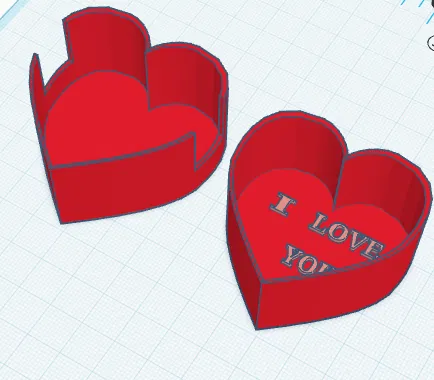 Hộp Praline Mini Valentine (Mini Valentinstags Pralinenschachtel) - Image 1