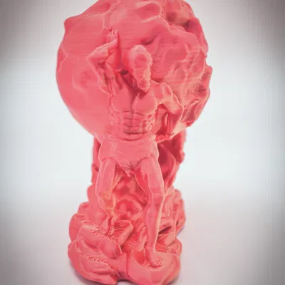 Tượng Sisyphus (Thần thoại Hy Lạp) - Mẫu 3D In 3D