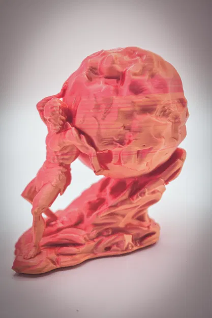 Tượng Sisyphus (Thần thoại Hy Lạp) - Mẫu 3D In 3D - Image 6