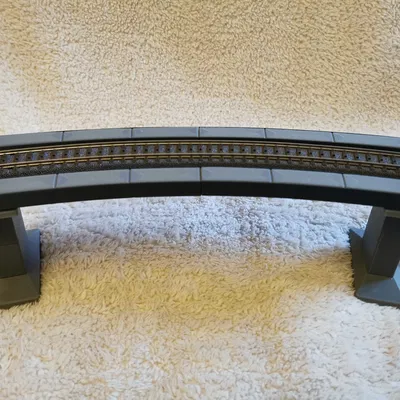 Cầu modular Märklin H0 Rail-C R3 30° (nhiều phần, lắp cắm/steckbar)