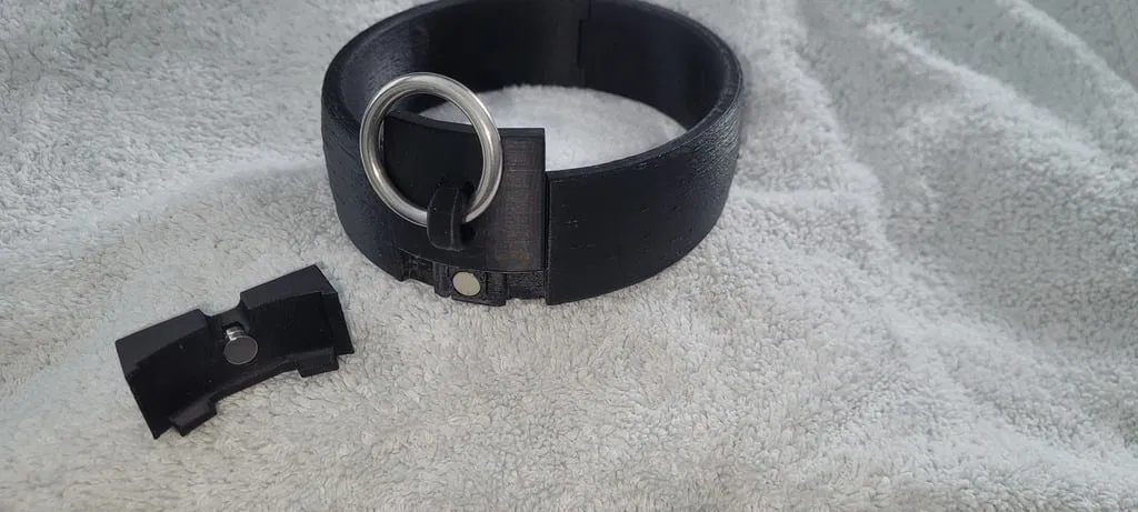 Vòng cổ BDSM có chìa khóa nam châm (magnetic key) - Image 10