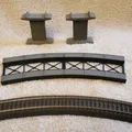Cầu modular Märklin H0 Rail-C R3 30° (nhiều phần, lắp cắm/steckbar) - Thumbnail 8