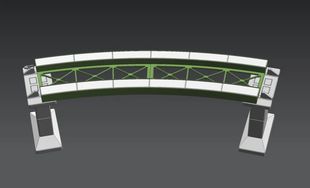 Cầu modular Märklin H0 Rail-C R3 30° (nhiều phần, lắp cắm/steckbar) - Image 12