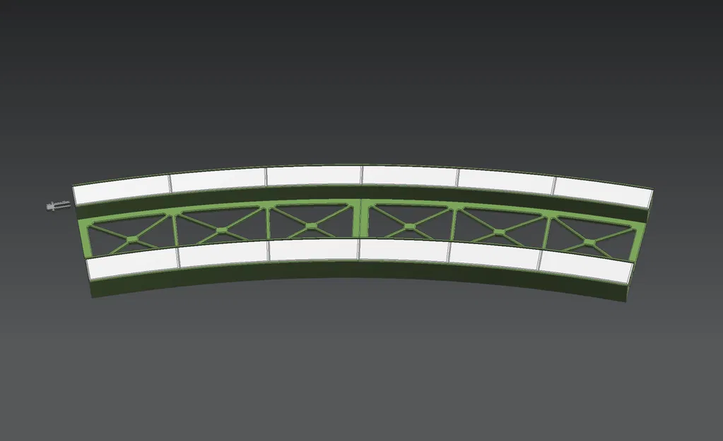 Cầu modular Märklin H0 Rail-C R3 30° (nhiều phần, lắp cắm/steckbar) - Image 13