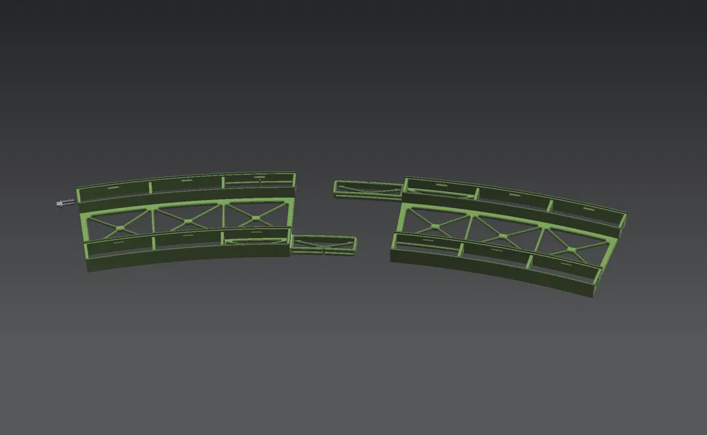 Cầu modular Märklin H0 Rail-C R3 30° (nhiều phần, lắp cắm/steckbar) - Image 17